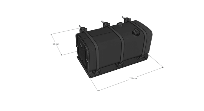 Fuel tank 1/10 – battery cover