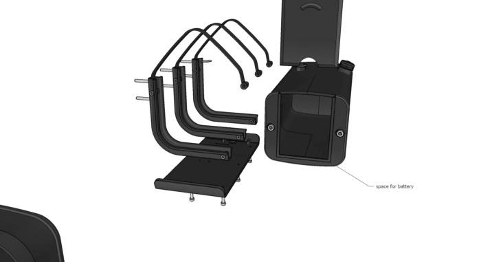 Fuel tank 1/10 – battery cover