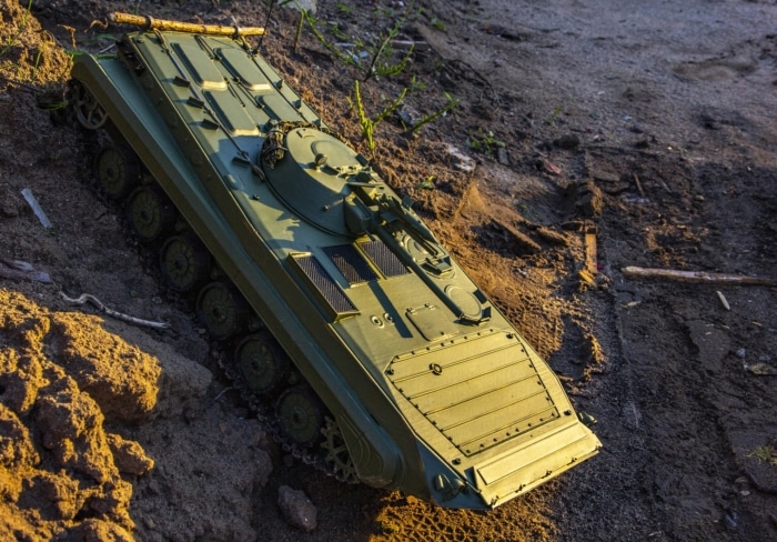 BMP 1  1/16 scale RC model