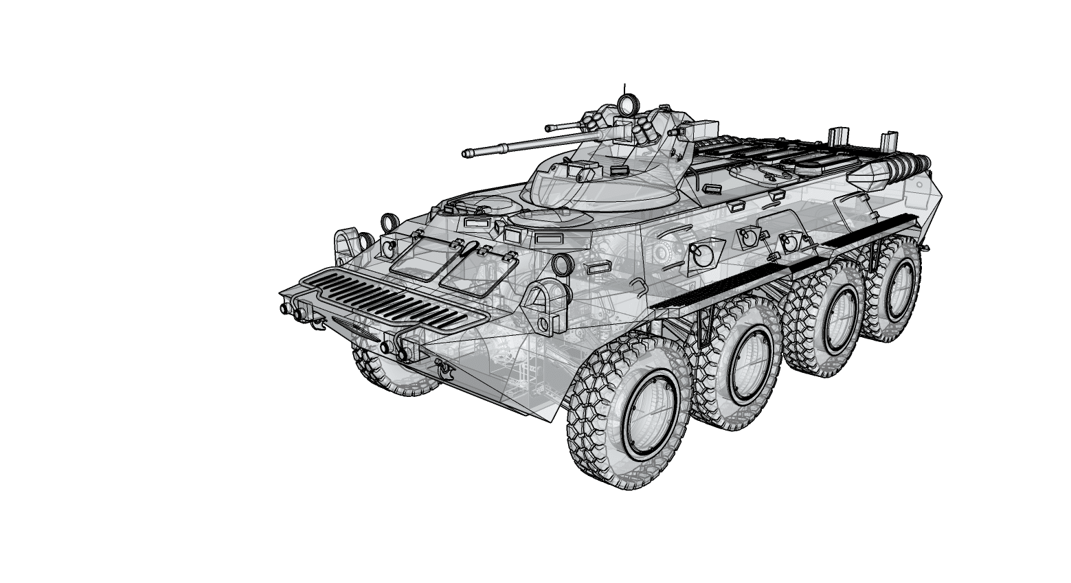2A72 30mm - vojenska-technika, rc-modely, rc-doplnky