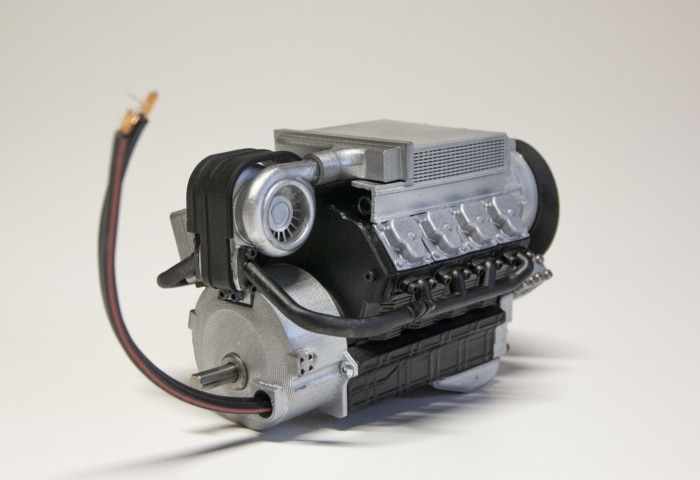 Motor cover for RC 2