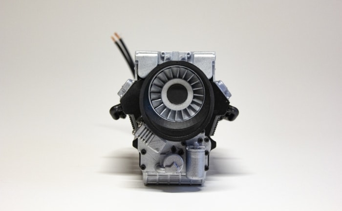 Motor cover for RC 2