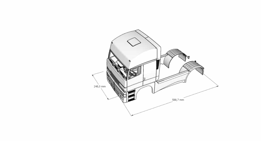 Xena 1/10 - cabins, models