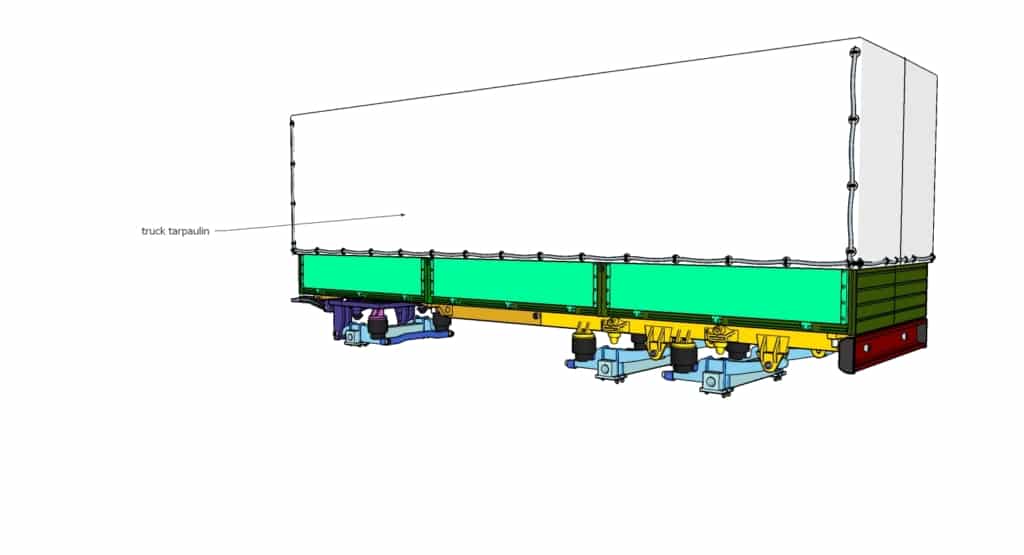 Trailer 3 axle - rc-accessories, models