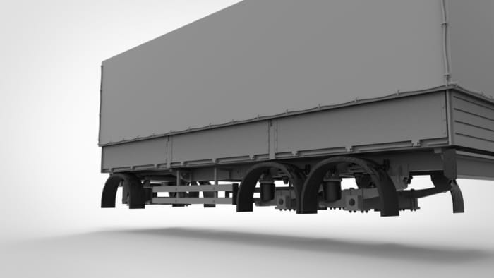 Trailer 3 axle