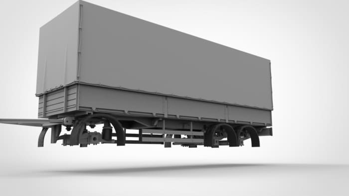 Trailer 3 axle